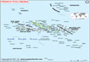 French Polynesia Map