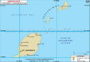Grenada Lat long Map