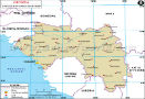 Guinea Lat Long Map
