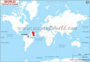 Guyana Location Map