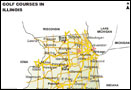 State Map of Illinois