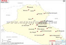 Iran Cities Map