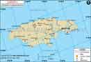Lat Long Map of Jamaica
