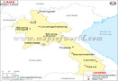Laos City Map