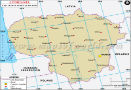 Lithuania Latitude and Longitude Map