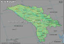 Moldova Lat long Map