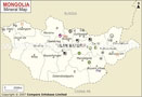 Mongolia Mineral Map
