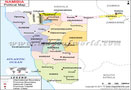 Namibia Map