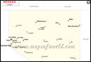 Nevada Cities Map