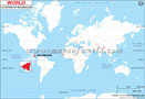 Nicaragua Location Map