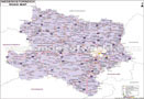 Niederosterriech Road Network Map