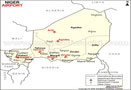Niger Airports Map
