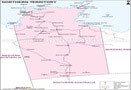 Northern Territory Road Map