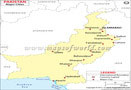 Pakistan Cities Map