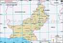 Pakistan Lat. Long. Map