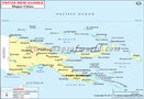 Papua New Guinea Cities Map