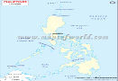 Philippines Outline Map