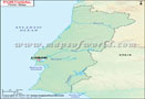 Portugal River Map