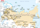 Russia Airports Map