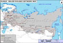 Russia Railway Map