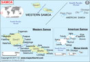 Samoa Map