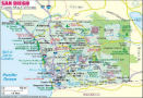 San Diego County Map