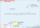 Sao Tome and Principe Cities Map