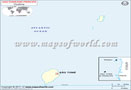Sao Tome Principe Outline Map