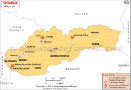Slovakia Airports Map