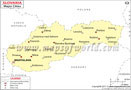 Slovakia City Map