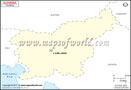 Slovenia Outline Map
