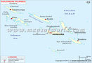 Solomon Cities Map