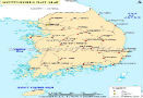 South Korea Rail Map