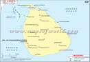 Sri Lanka City Map