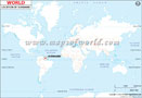 Suriname Location Map
