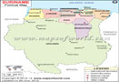 Suriname Map