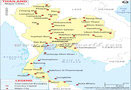 Thailand Cities Map