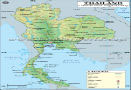 Thailand Lat Long Map