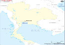 Thailand Outline Map