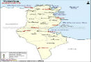 Tunisia Airports Map