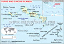 Turks And Caicos Islands Map
