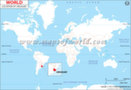 Uruguay Location Map