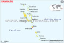 Vanuatu Map