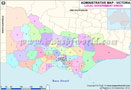 Victoria Local Government Areas Map