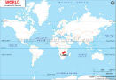Zambia Location Map