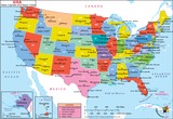 United States Map With Major Cities