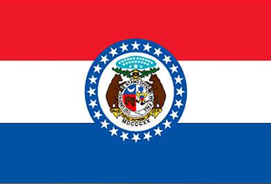 State Of Missouri Flag. Missouri Flag