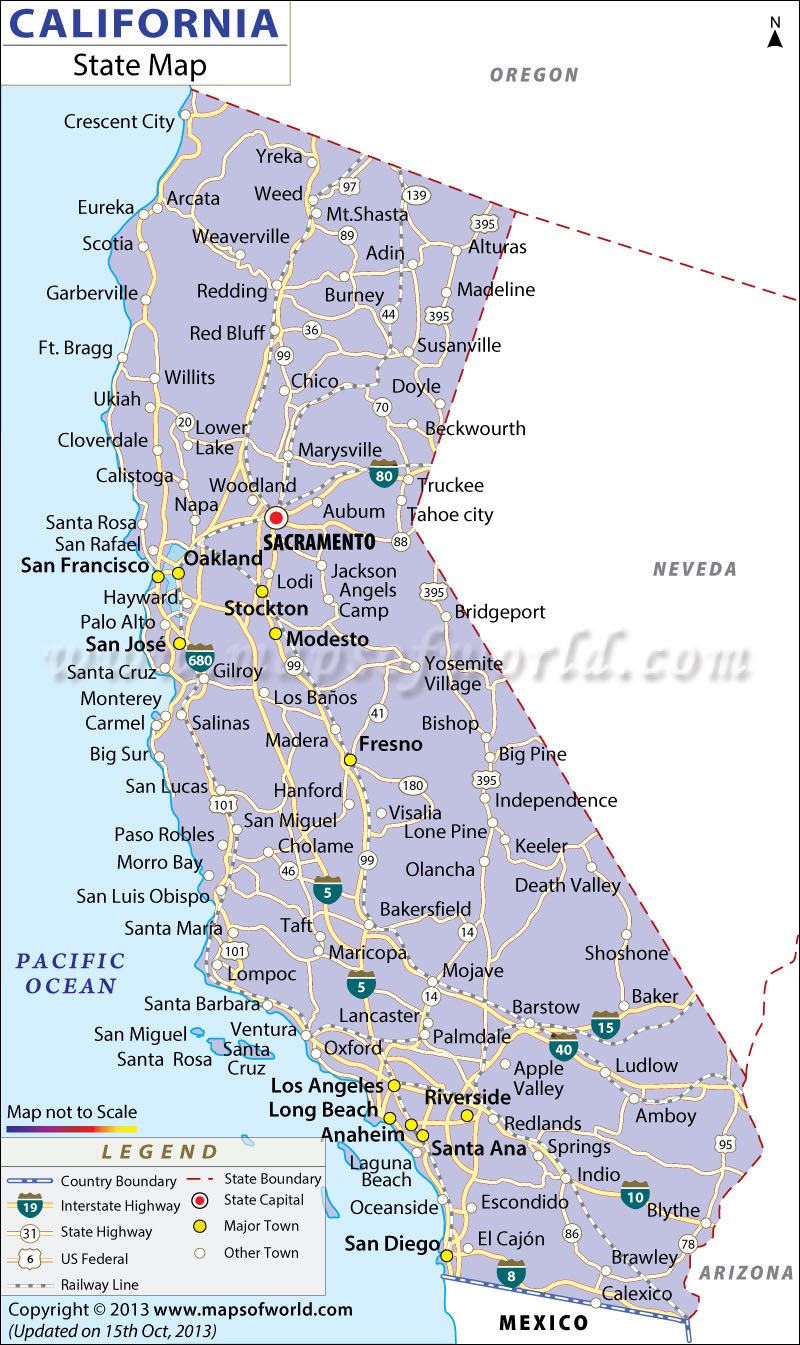 California City Map | Maps