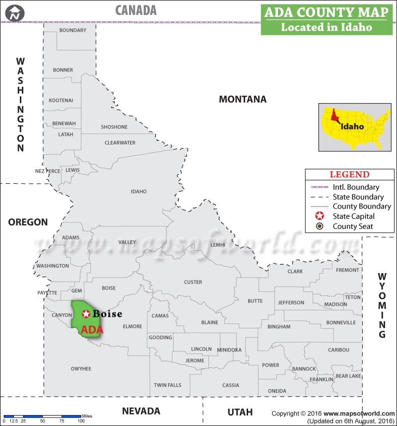 Ada County Idaho Zip Code Map Samyysandra Com