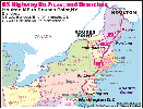 US Highway Map East 2